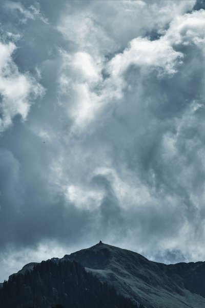 Горы в облаках