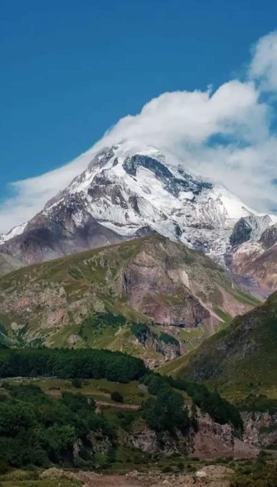 Гора Казбек Грузия