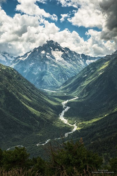 Долина реки Псыш