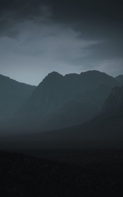 Горы в тумане