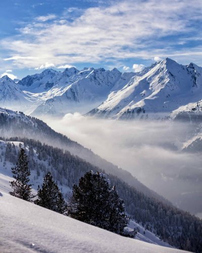 Зимние горы