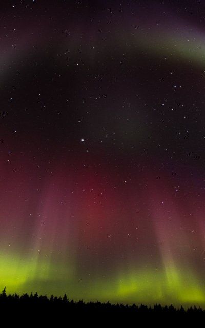 Северное сияние iphone