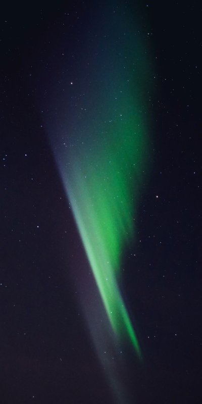 Северное сияние заставка на телефон