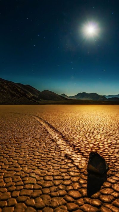 Пустыня ночью