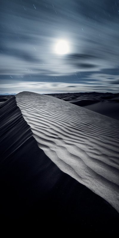 Пустыня ночью
