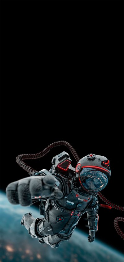 Заставка космонавт