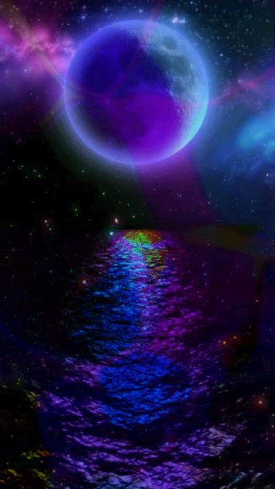 Фиолетовый космос