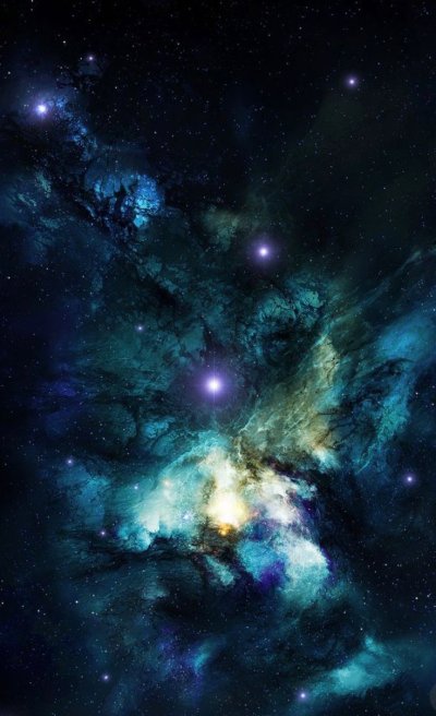 Туманности в космосе