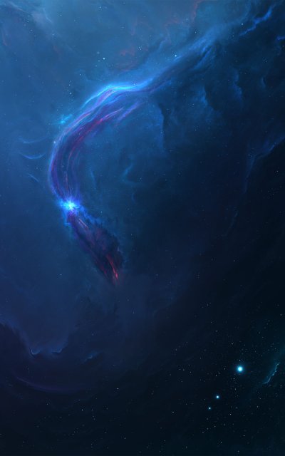 Тёмный космос арт