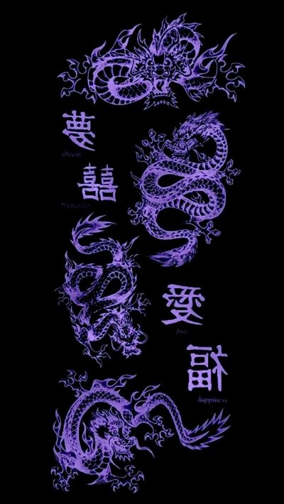 Китайский дракон обои на телефон