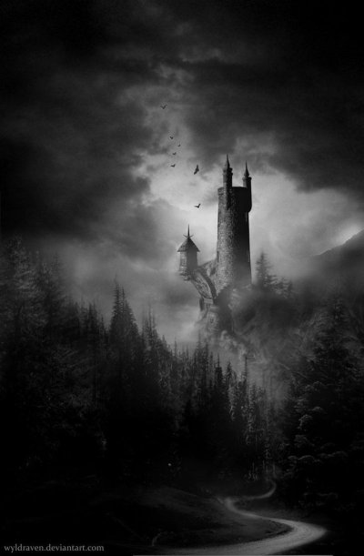 Замок Дракулы арт