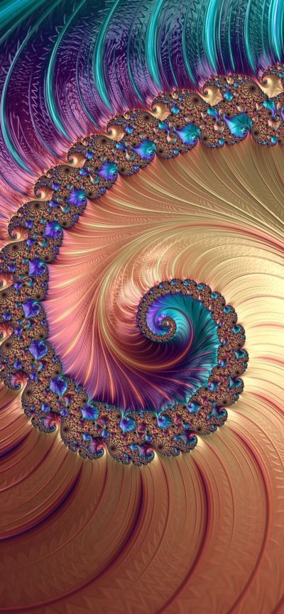 Фрактал Лазурный