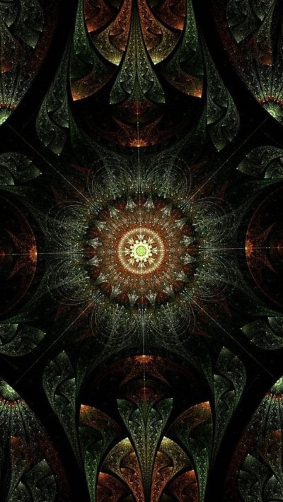 Зеленый фрактал