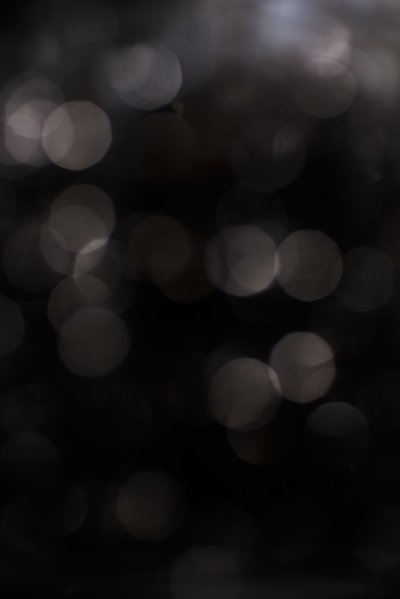 Silver bokeh