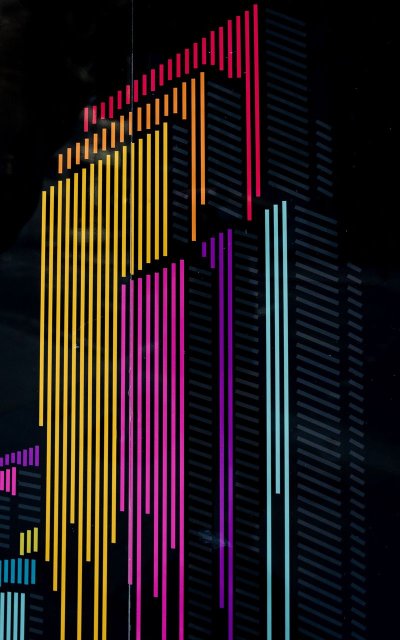 Цветные вертикальные полосы