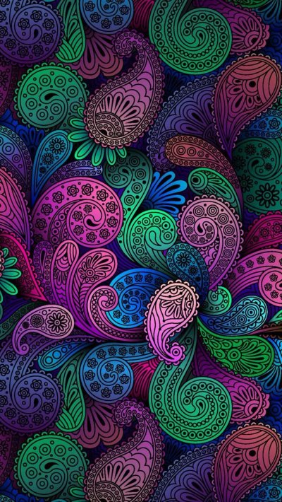 Яркие узоры