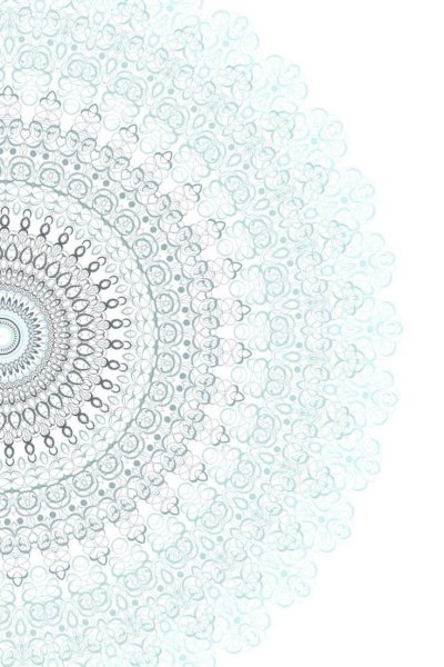 Мандала белая