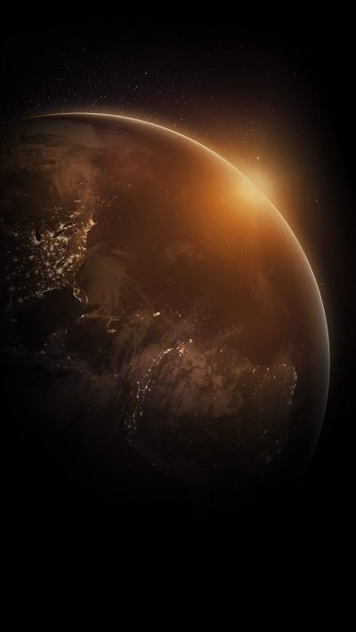 Планета из космоса