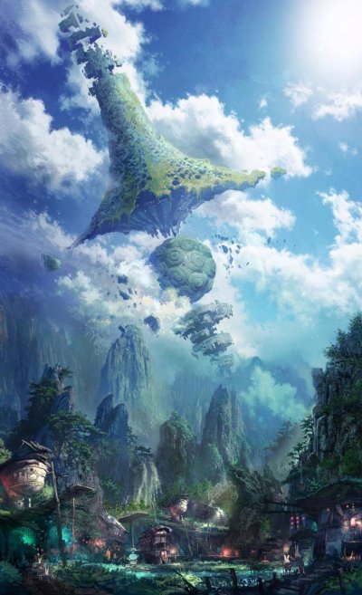 Фантастические пейзажи