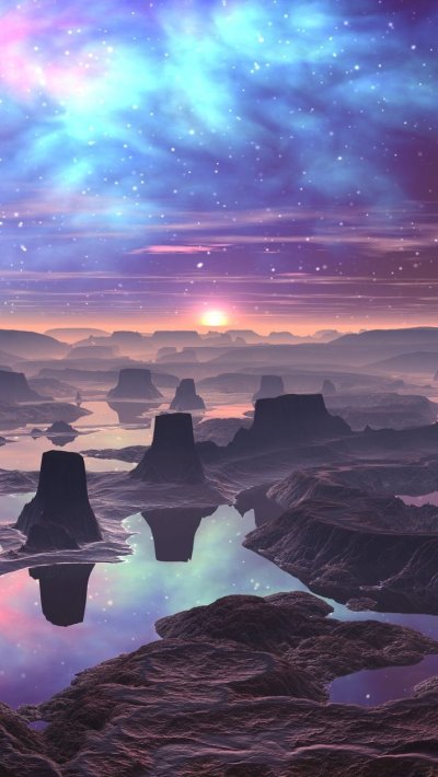 Фантастические пейзажи