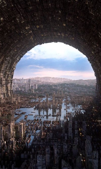 Футуристический город