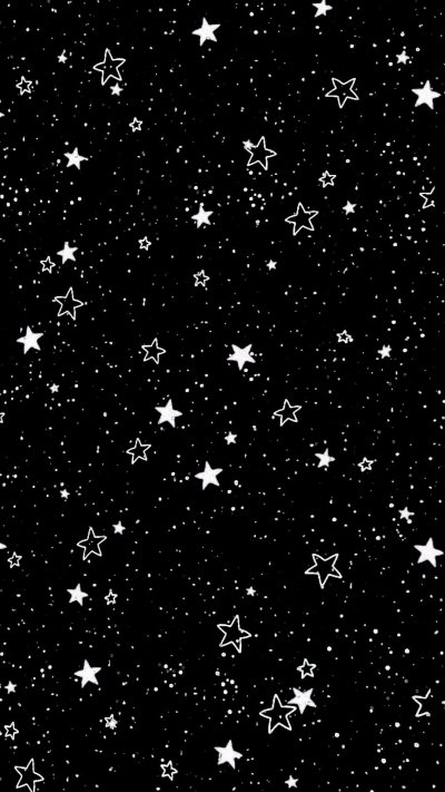 Звезды на черном фоне