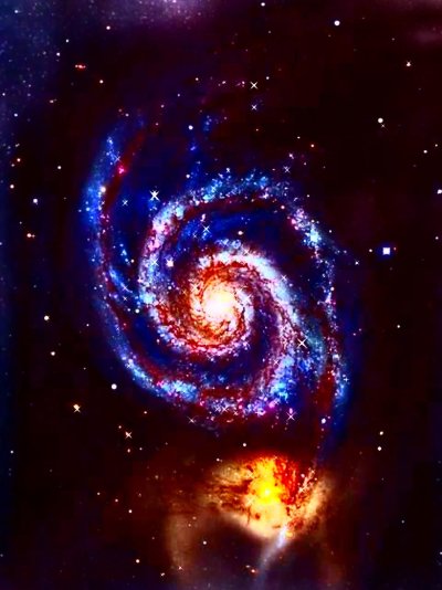 Галактика водоворот m51