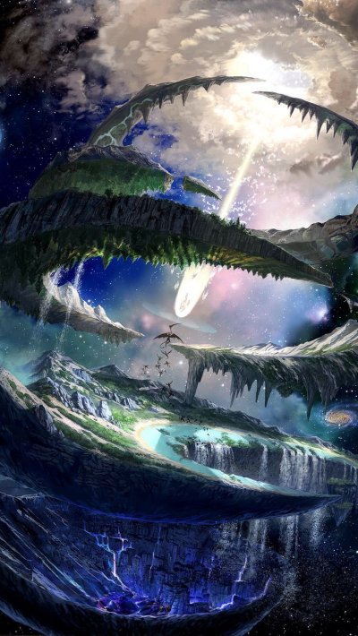 Фантастические пейзажи