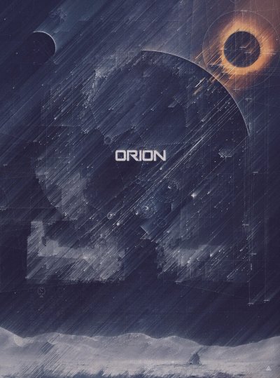 Постер космос