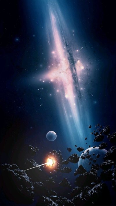 Космос вертикально