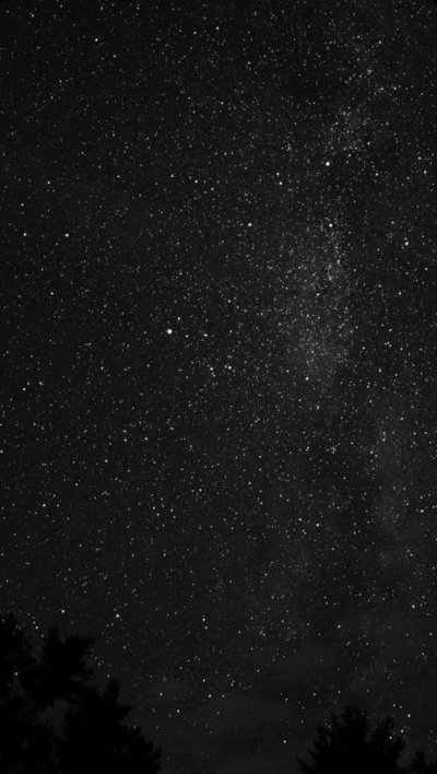 Звездное небо черное