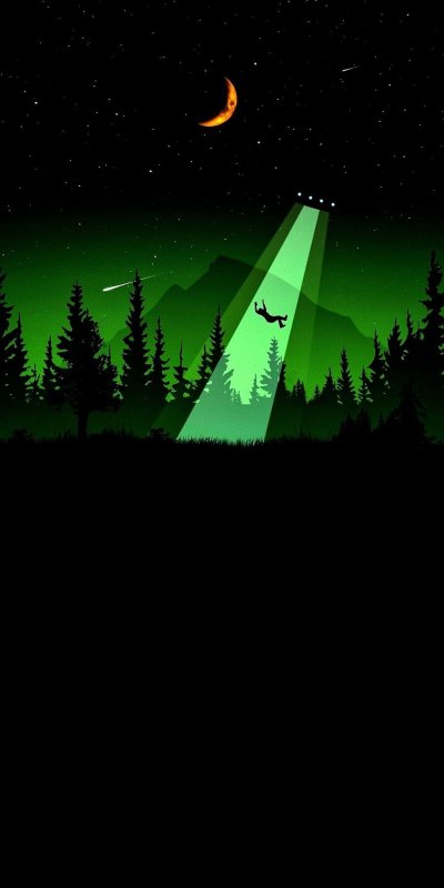 Обои на телефон НЛО