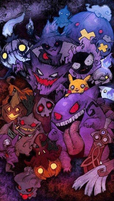 Покемон призрак Генгар