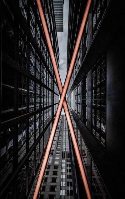 Небоскребы снизу