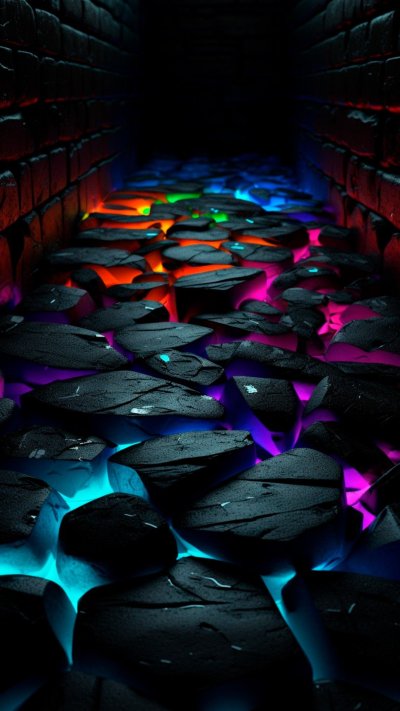 Неоновые камни