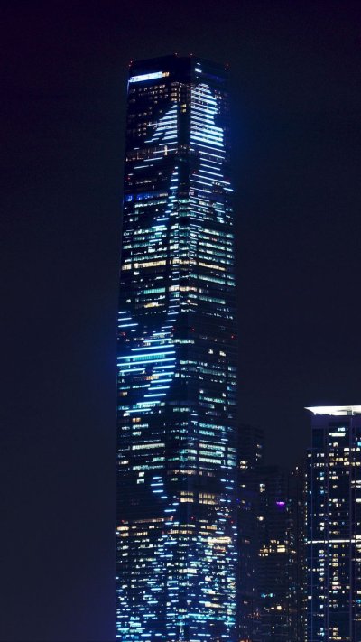 Небоскребы ночью
