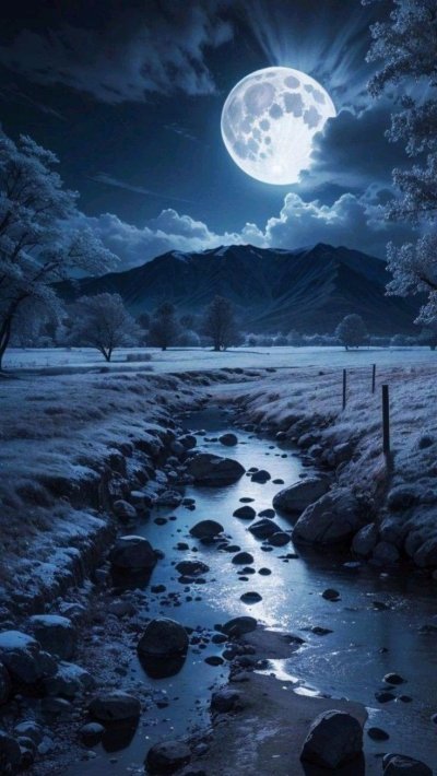 Полнолуние картинки красивые