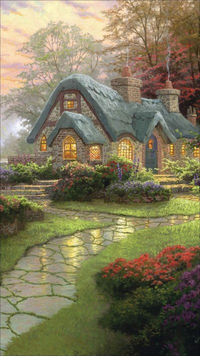 Томас Кинкейд Rosebud Cottage