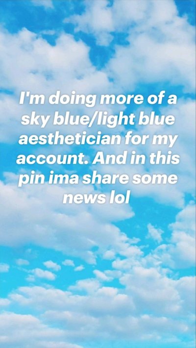 Облака на голубом небе