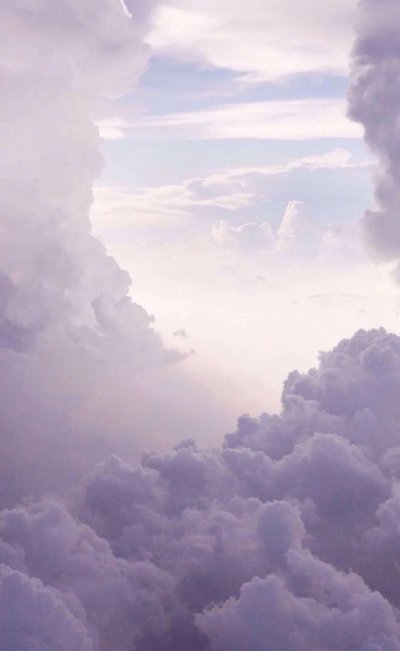 Сиреневые облака