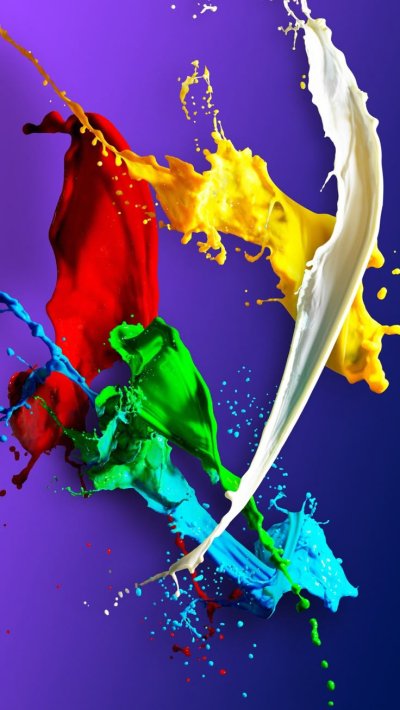 Брызги краски