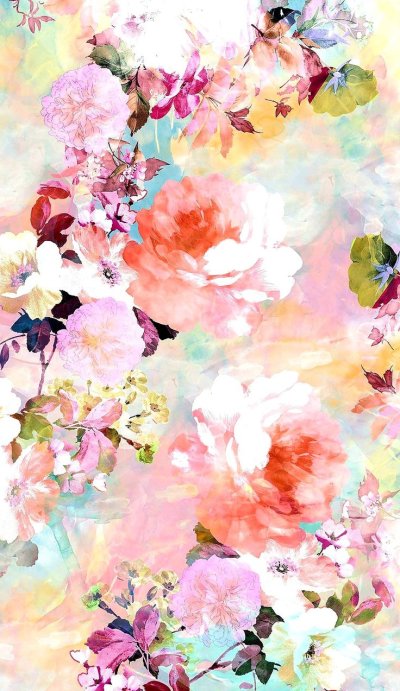 Акварельные цветы