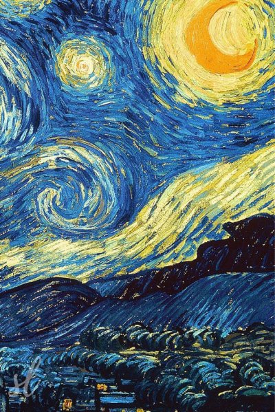 «Звёздная ночь» Ван Гог