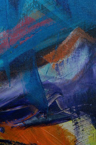 Холст и краски