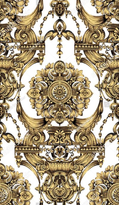 Версаче Барокко паттерн