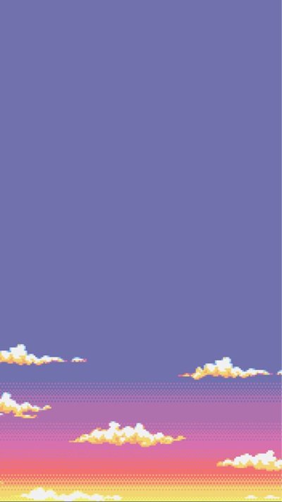 Пиксельные облака