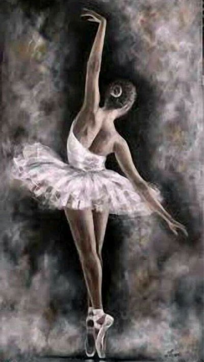 Живопись Давид Бадзагуа балерина