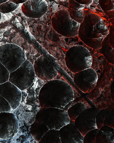 Кратер текстура