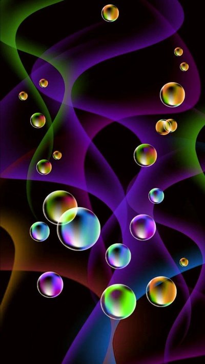 Красивая абстракция на телефон