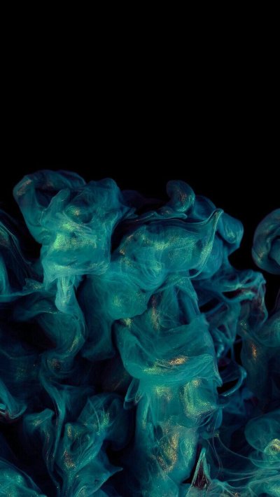 Бирюзово черный фон